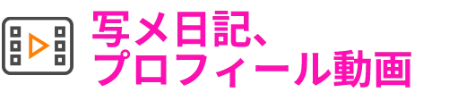 写メ日記、プロフィール動画 