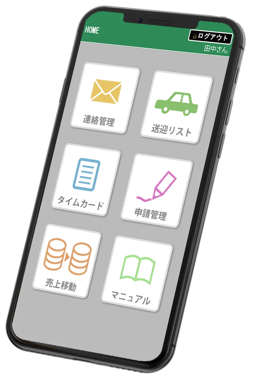 ドライバー用管理システム『雷神』